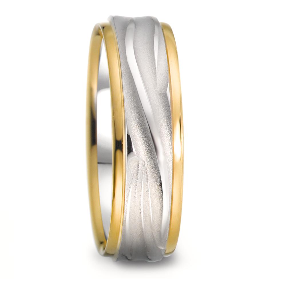 Alliance Or blanc 18K, Or jaune 18K