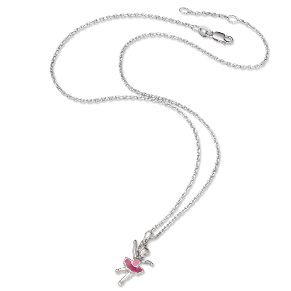 Chaînette avec pendentif Argent Rhodié 36-38 cm