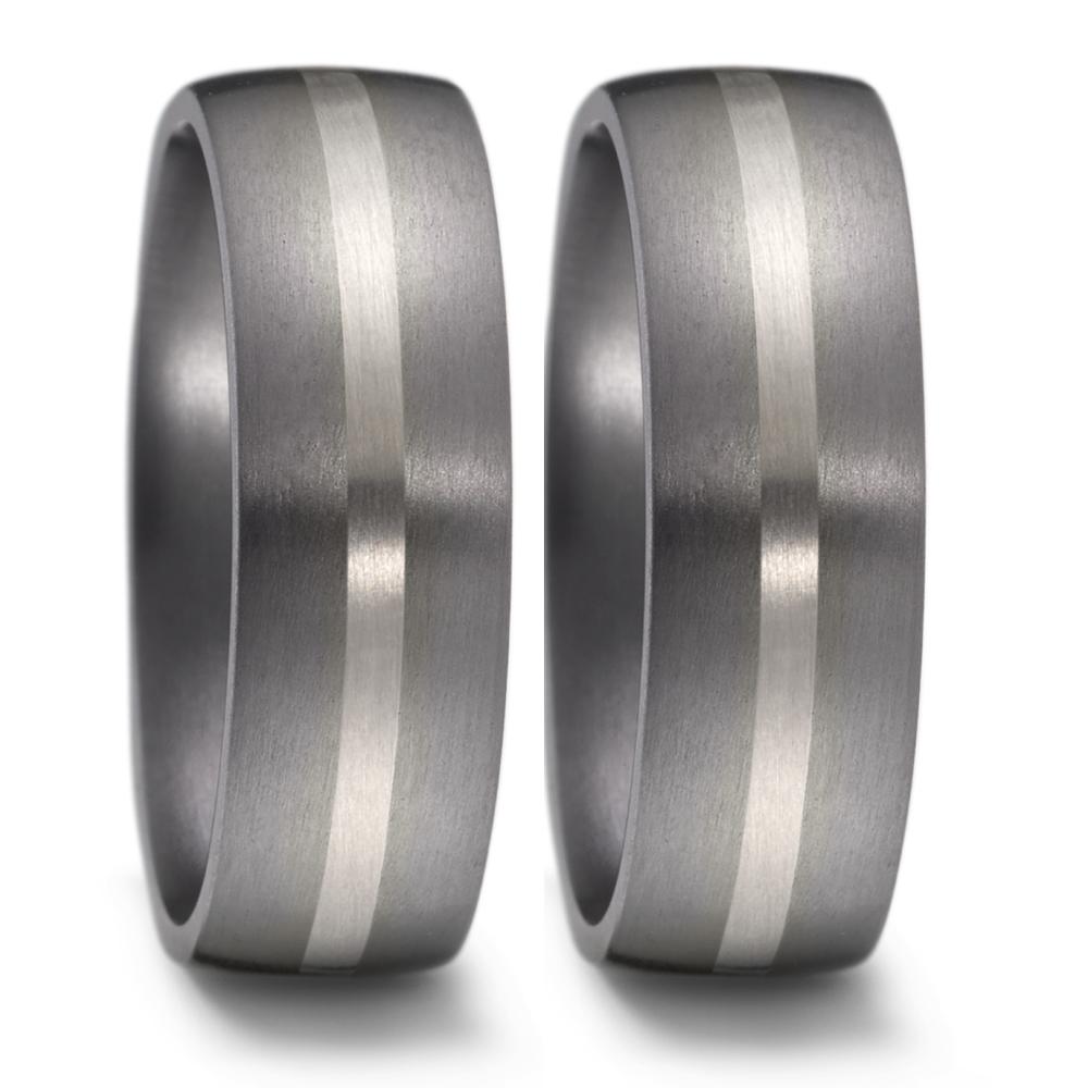 Partnerring 999 Tantal, 500 Palladium