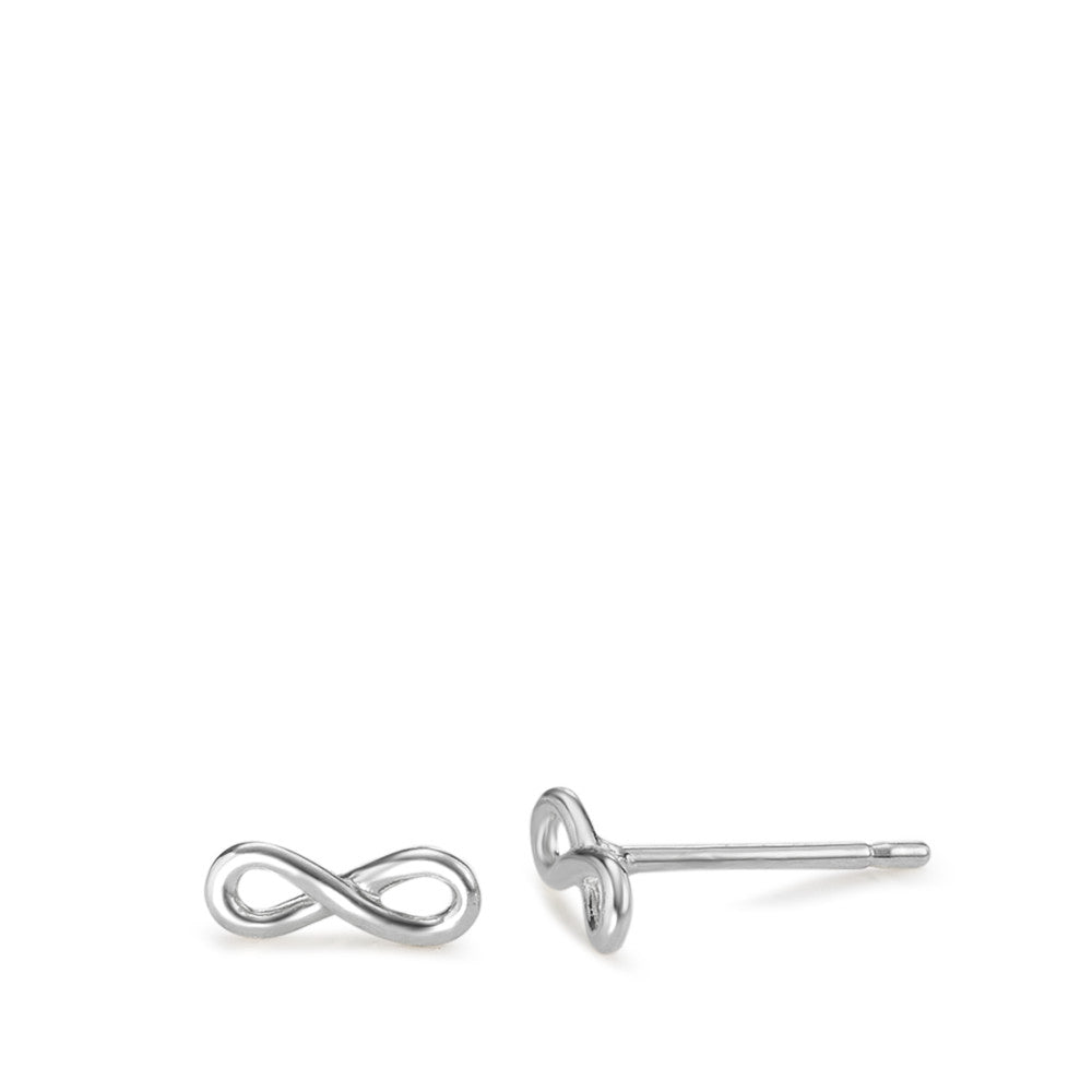 Clous d'oreilles Or blanc 18K Infini