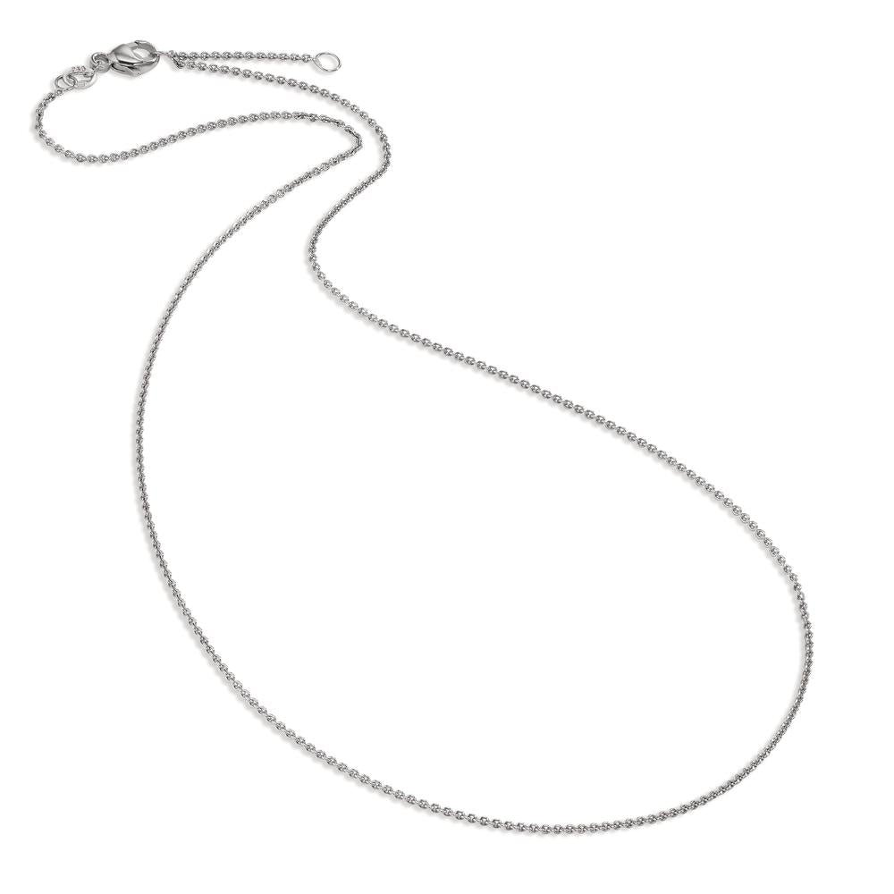 Chaînette Or blanc 18K 38-40 cm