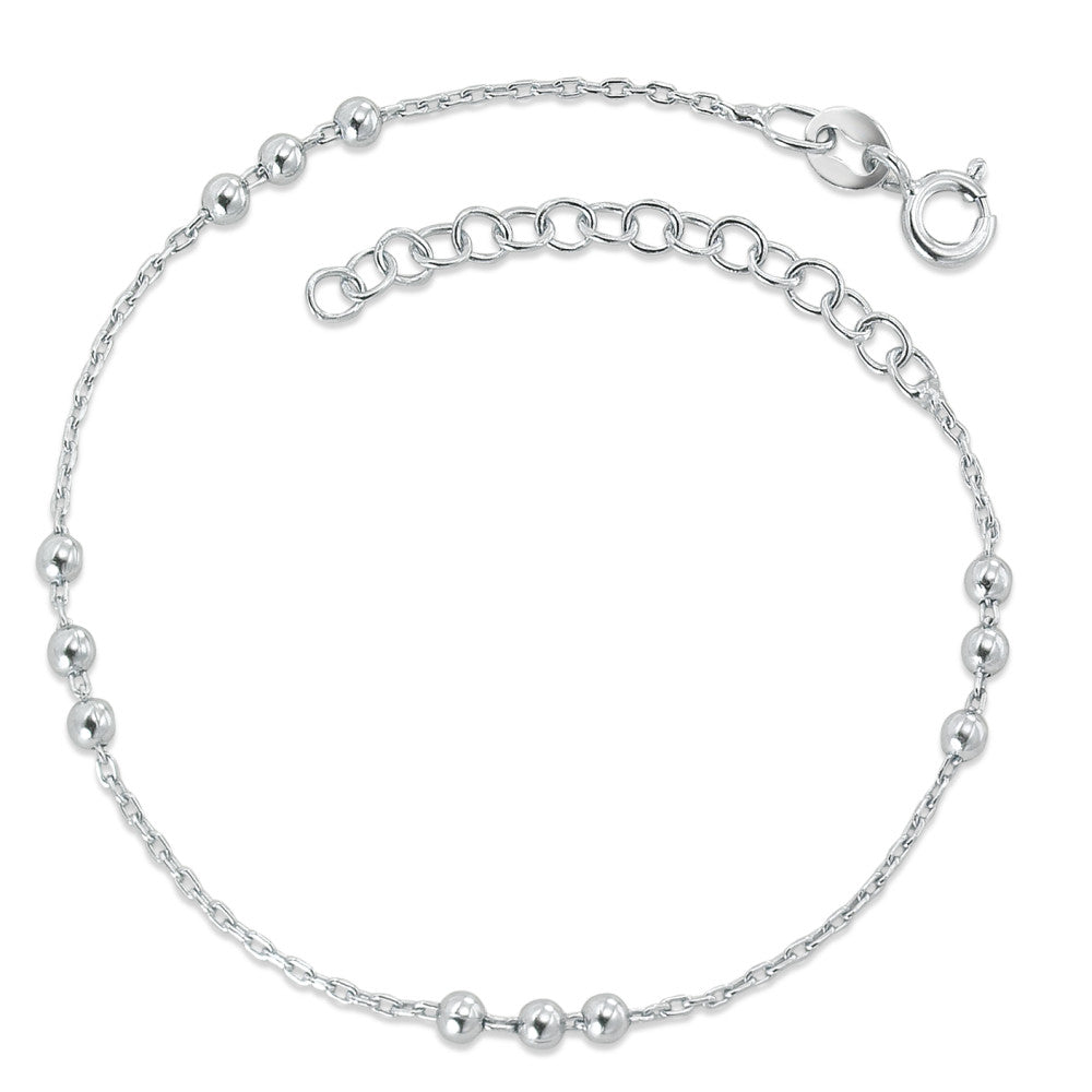 Bracciale Argento rodiato 16-19 cm