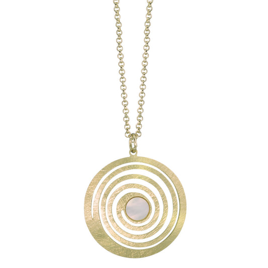 Chaînette avec pendentif Bronze nacre 38-42 cm