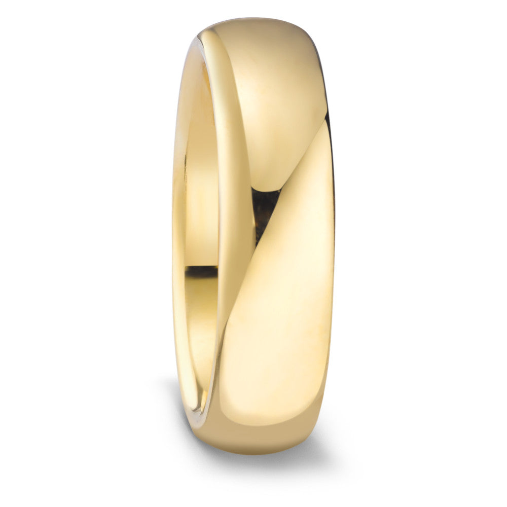 Bague Acier inoxydable jaune PVD