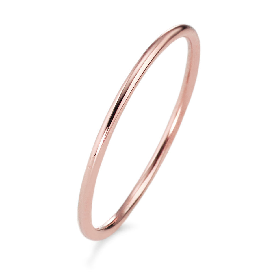 Bague à superposer Acier inoxydable rosé PVD