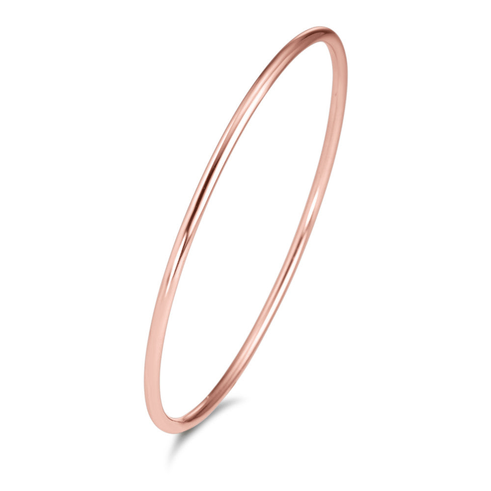 Bracelet rigide Acier inoxydable rosé PVD Ø65 mm