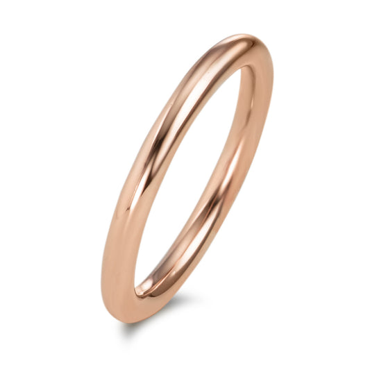 Bague à superposer Acier inoxydable rosé PVD