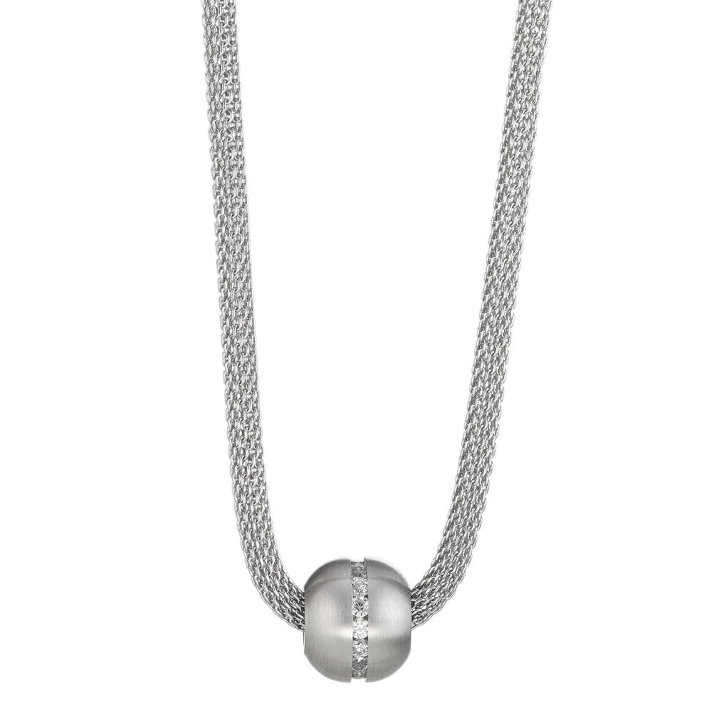 Collana Acciaio inossidabile Zirconia 42-48 cm