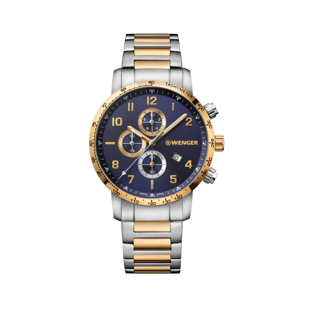 Montre Acier inoxydable jaune PVD Ø44 mm