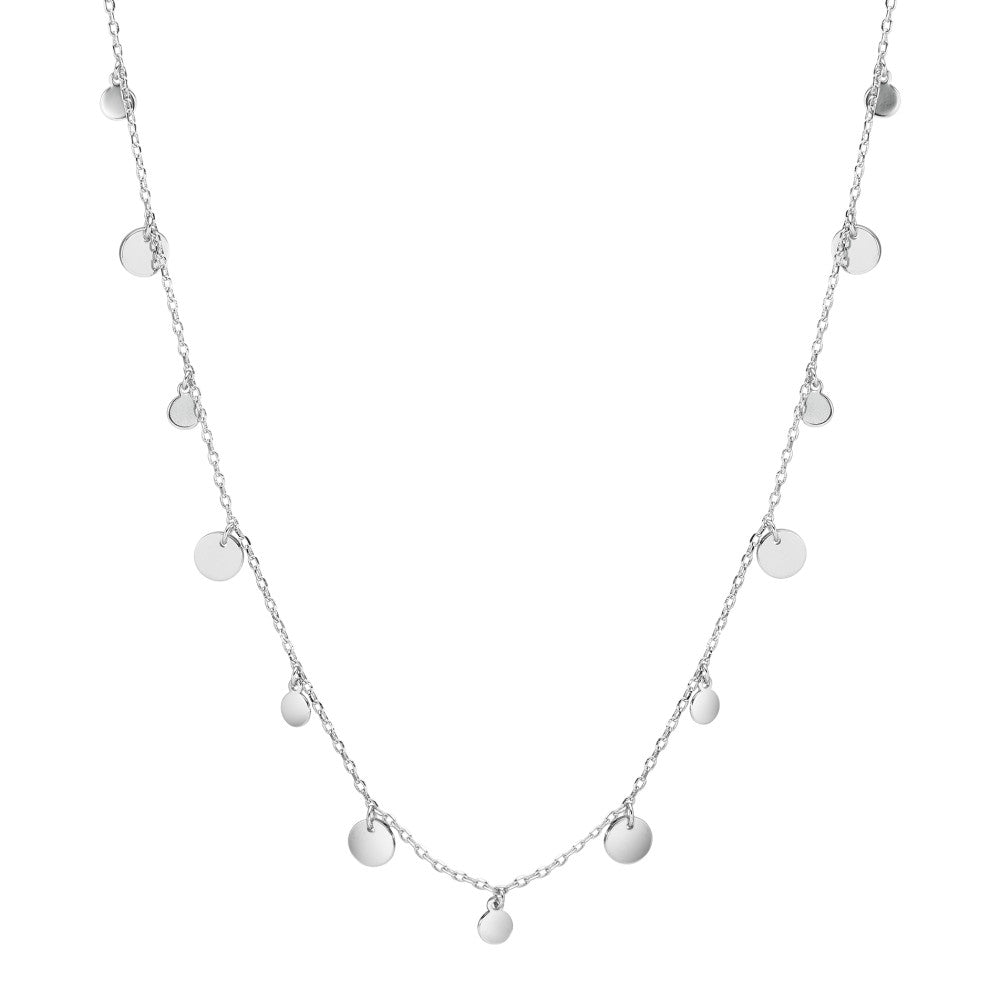 Collana Argento rodiato 40-45 cm