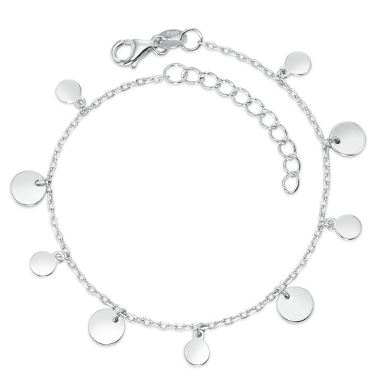 Bracelet Argent Rhodié 16-19 cm