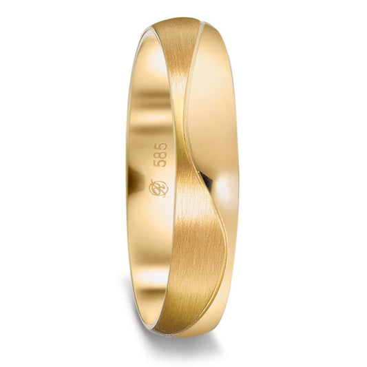 Partnerring 585/14 K Gelbgold