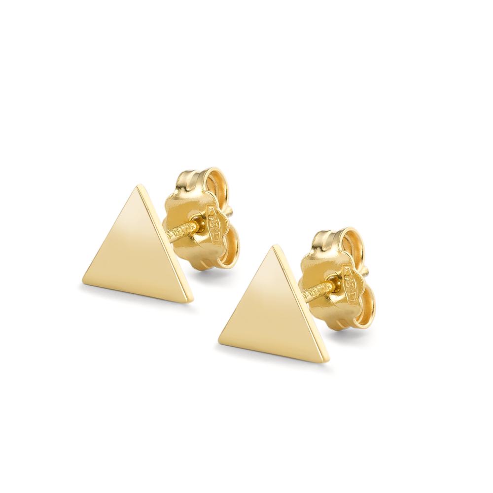 Clous d'oreilles Or jaune 18K Ø7.5 mm