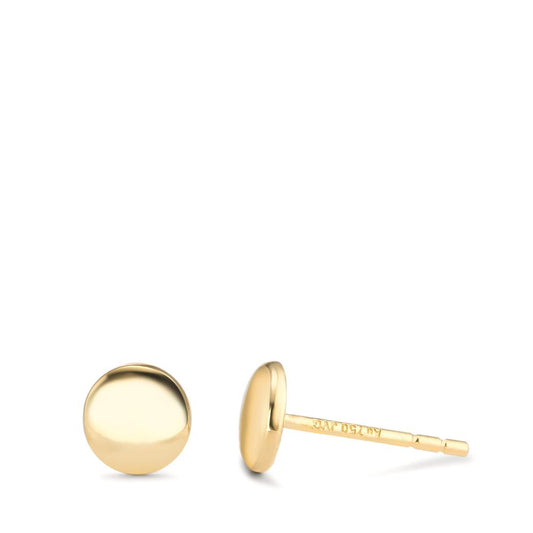 Clous d'oreilles Or jaune 18K Ø5.5 mm