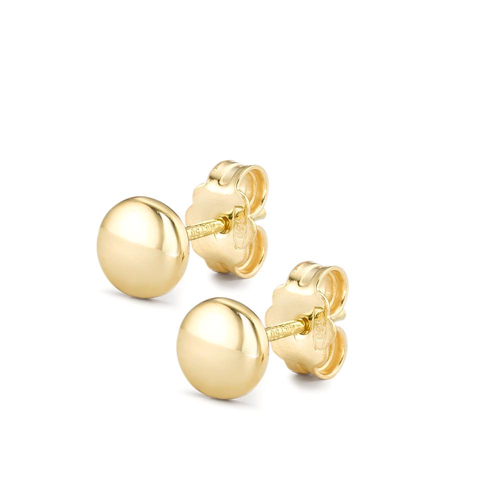 Clous d'oreilles Or jaune 18K Ø5.5 mm