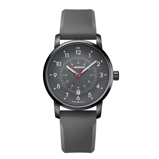 Montre Acier inoxydable, Silicone Ø42 mm