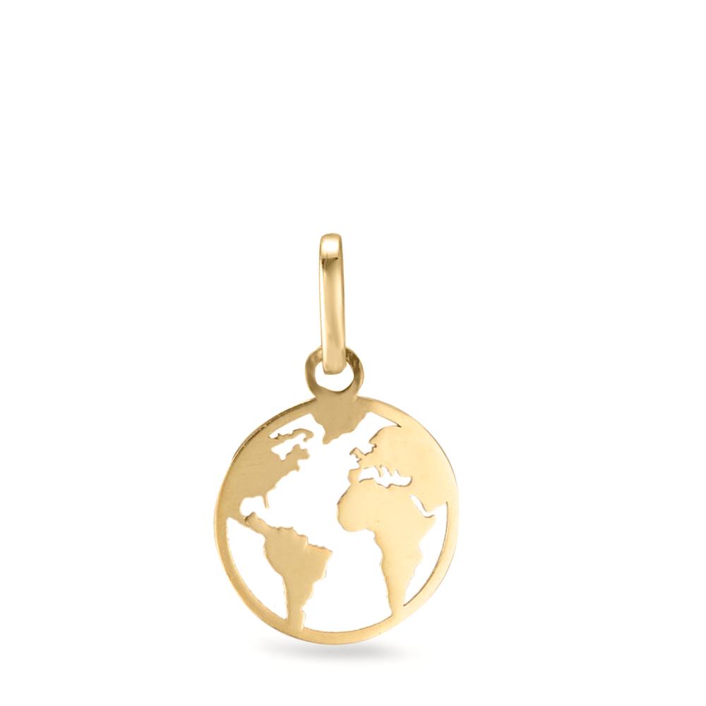 Ciondolo Oro giallo 585/14 kt Globo Ø10 mm