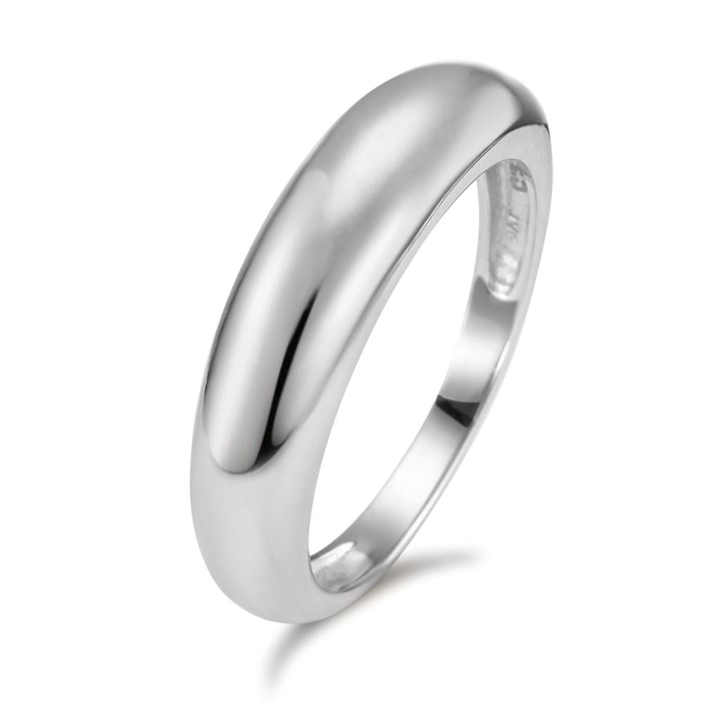 Fingerring Silber rhodiniert