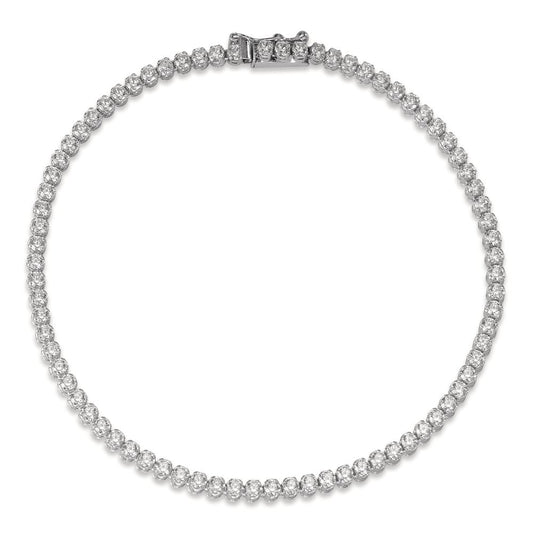 Bracciale Oro bianco 585/14 kt Zirconia 19 cm