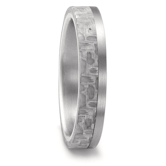 Partnerring Edelstahl, Carbon