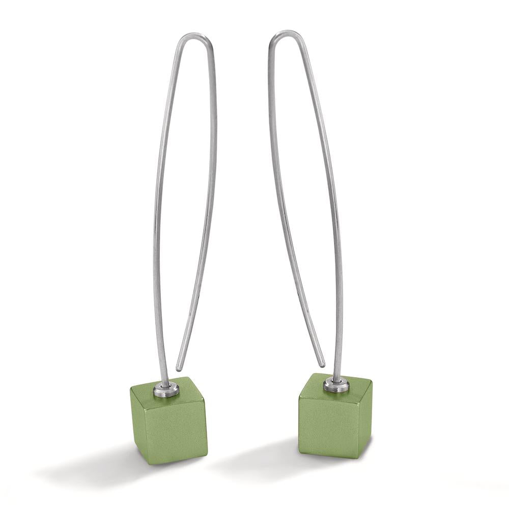 Pendant d'oreilles Acier inoxydable, Aluminium Ø7 mm