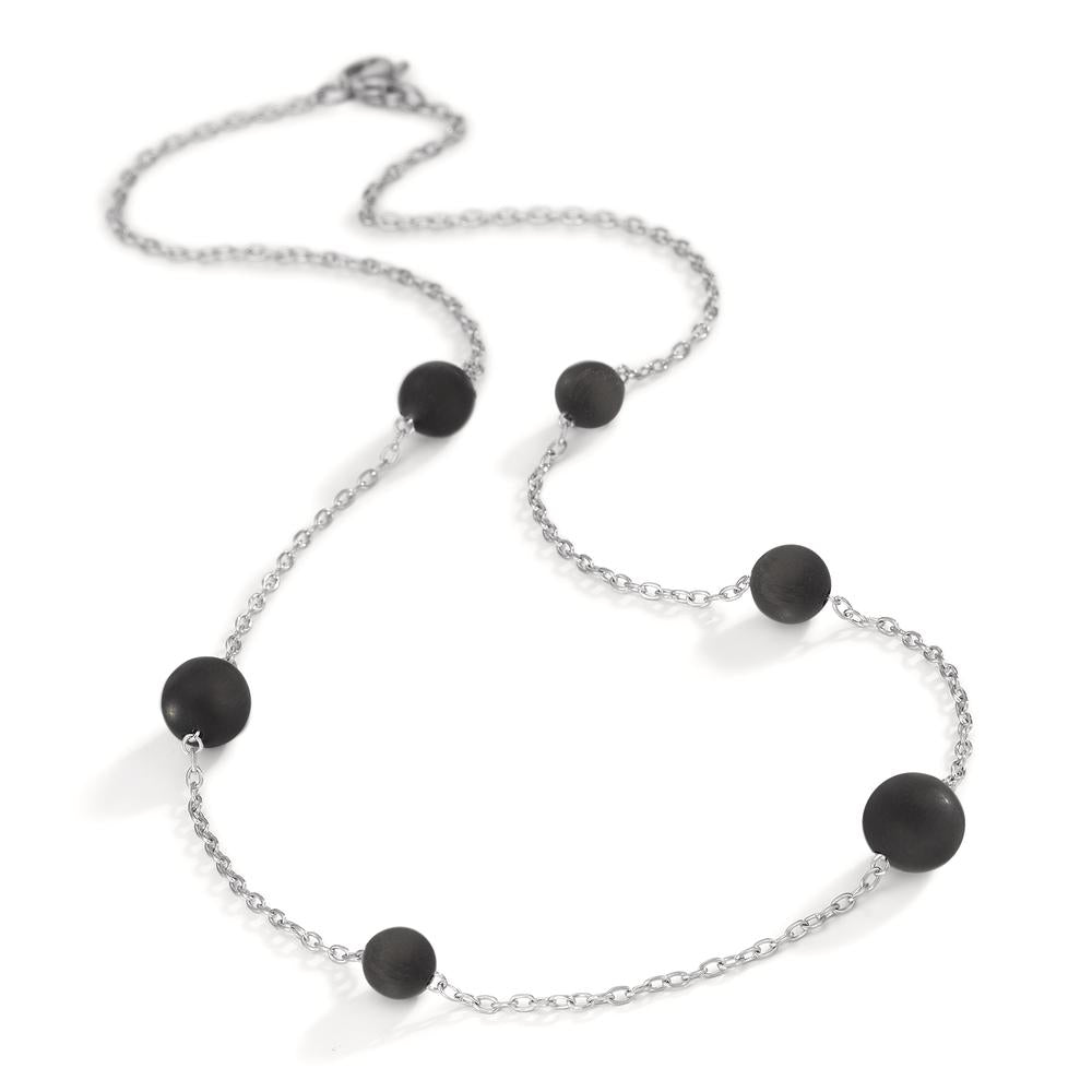 Collier Acier inoxydable, Carbone 60 cm