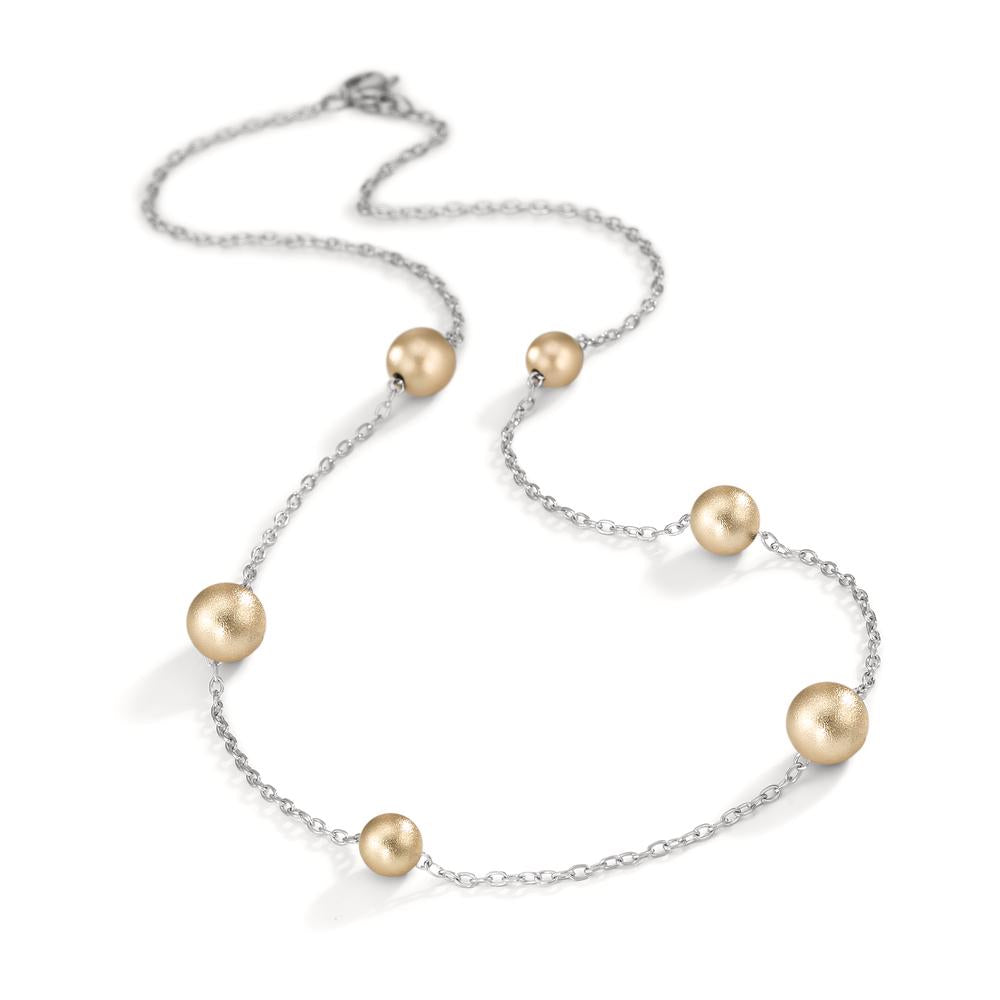 Halskette Candy aus Edelstahl Light Gold Pearls aus Aluminium