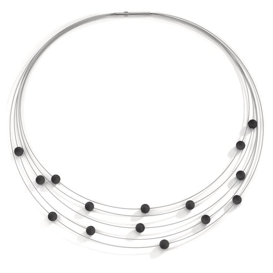 Collana Acciaio inossidabile, Carbonio 42 cm