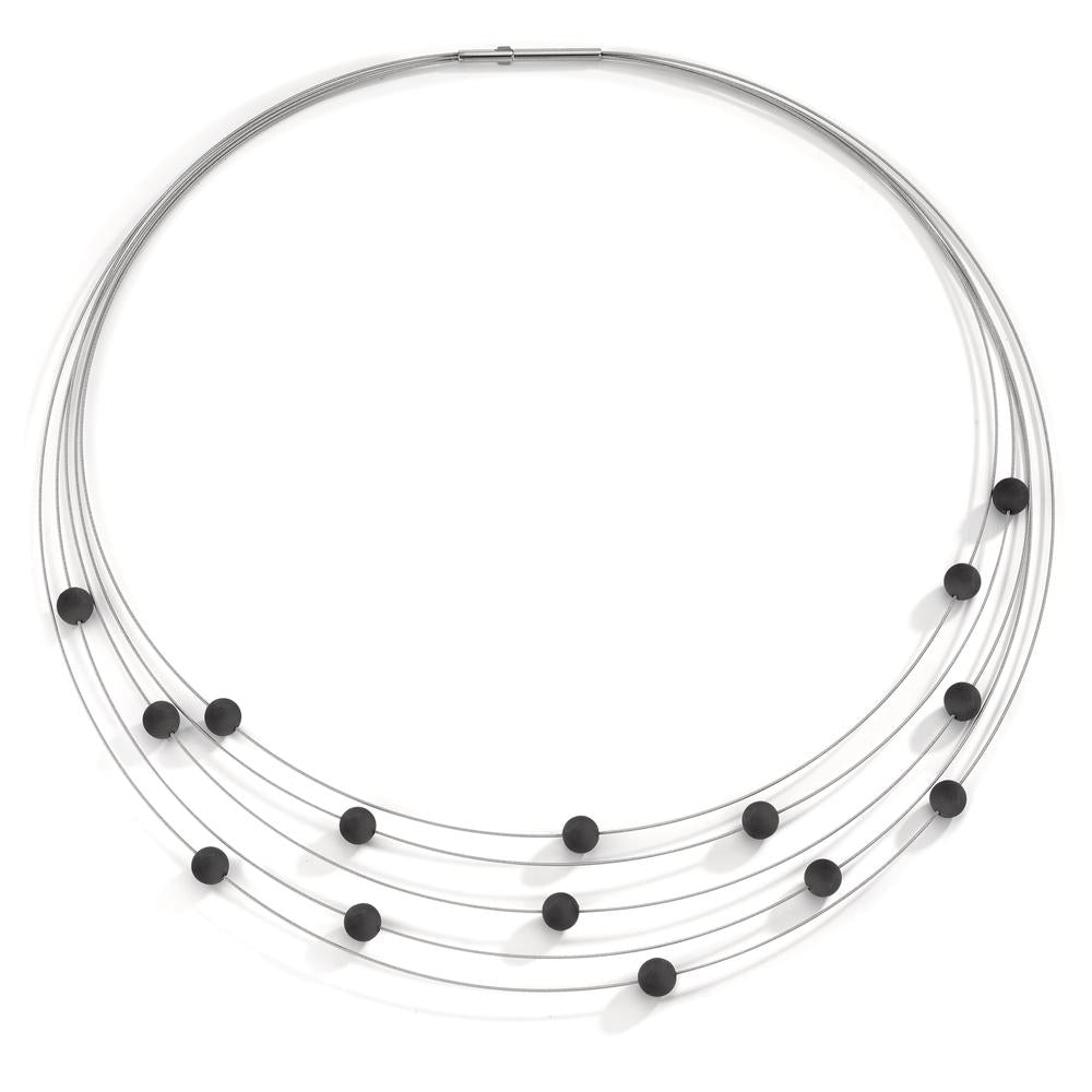 Collana Acciaio inossidabile, Carbonio 45 cm