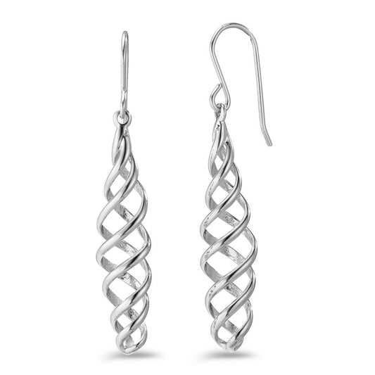 Pendant d'oreilles Argent Rhodié