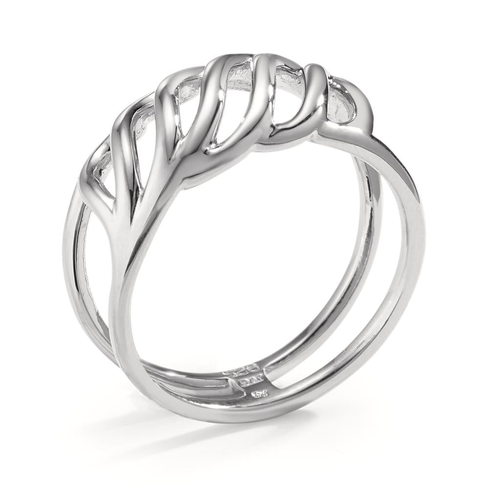 Bague Argent Rhodié