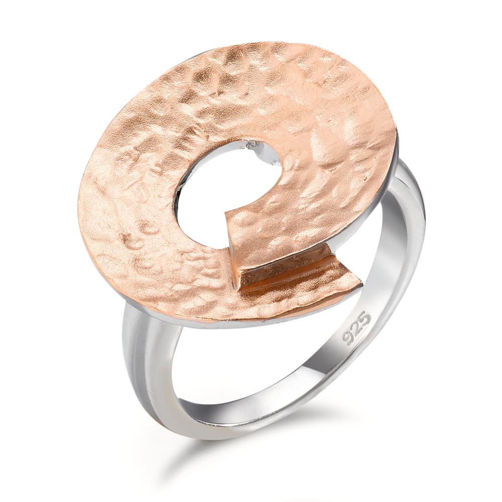 Fingerring Silber rosé rhodiniert Ø20 mm