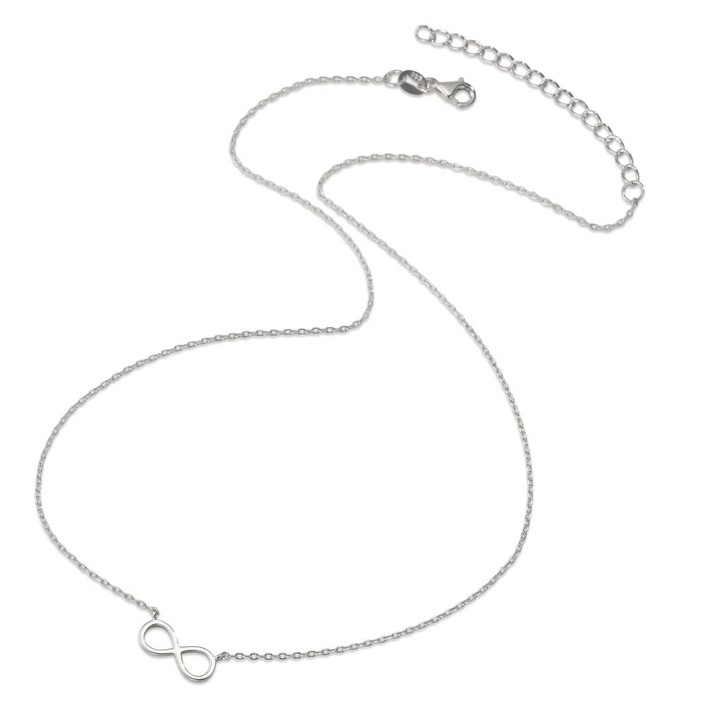 Collana Argento rodiato Infinito 39-44 cm