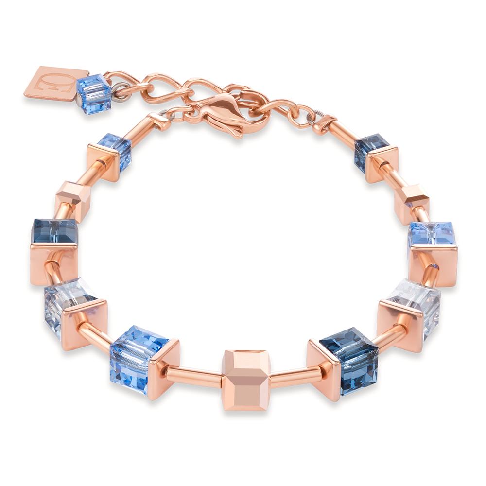 Bracelet Acier inoxydable rosé PVD 18-21 cm