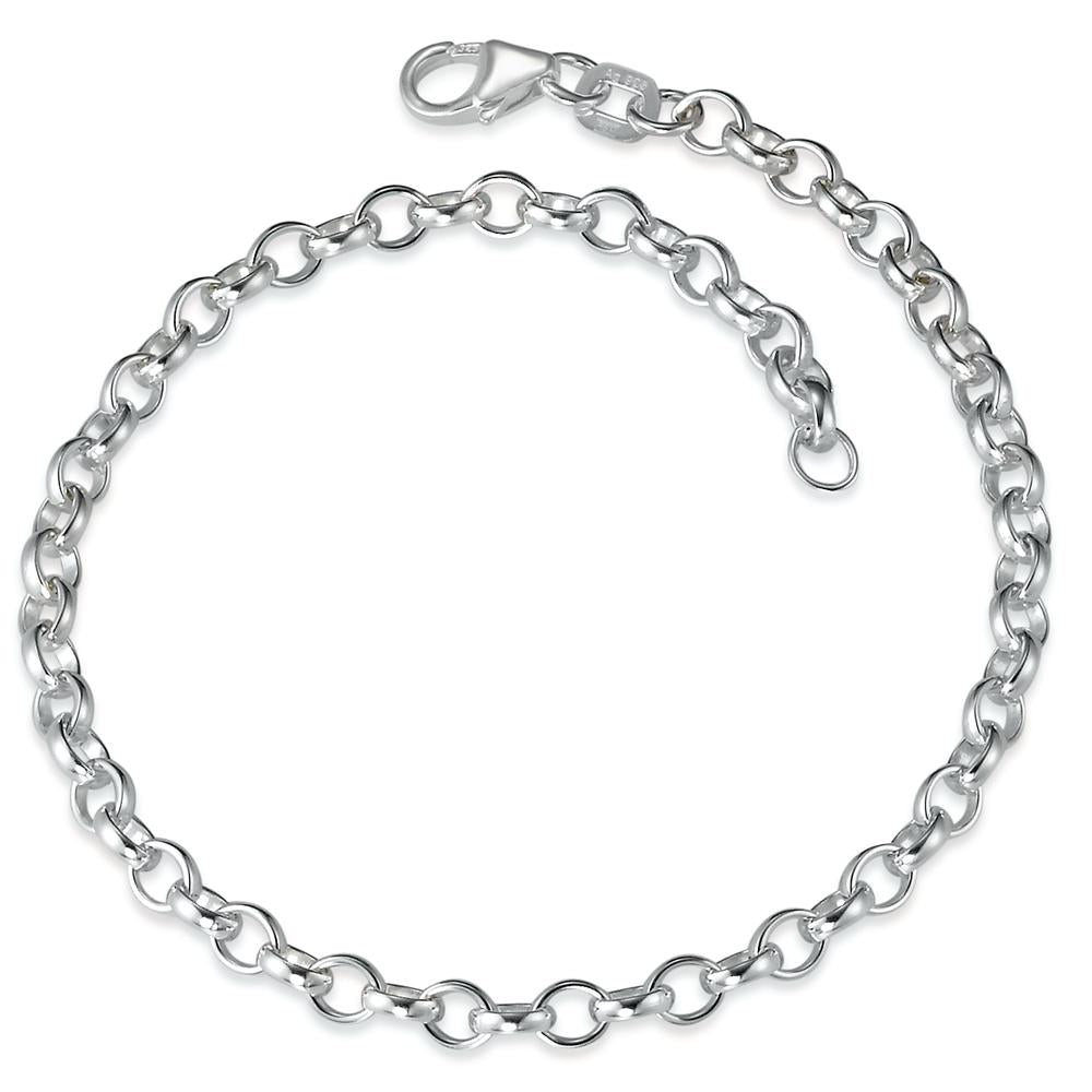 Bracelet Argent Rhodié 19 cm