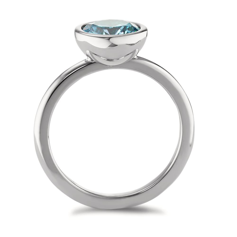 Anello Acciaio inossidabile Zirconia acqua Ø9.5 mm