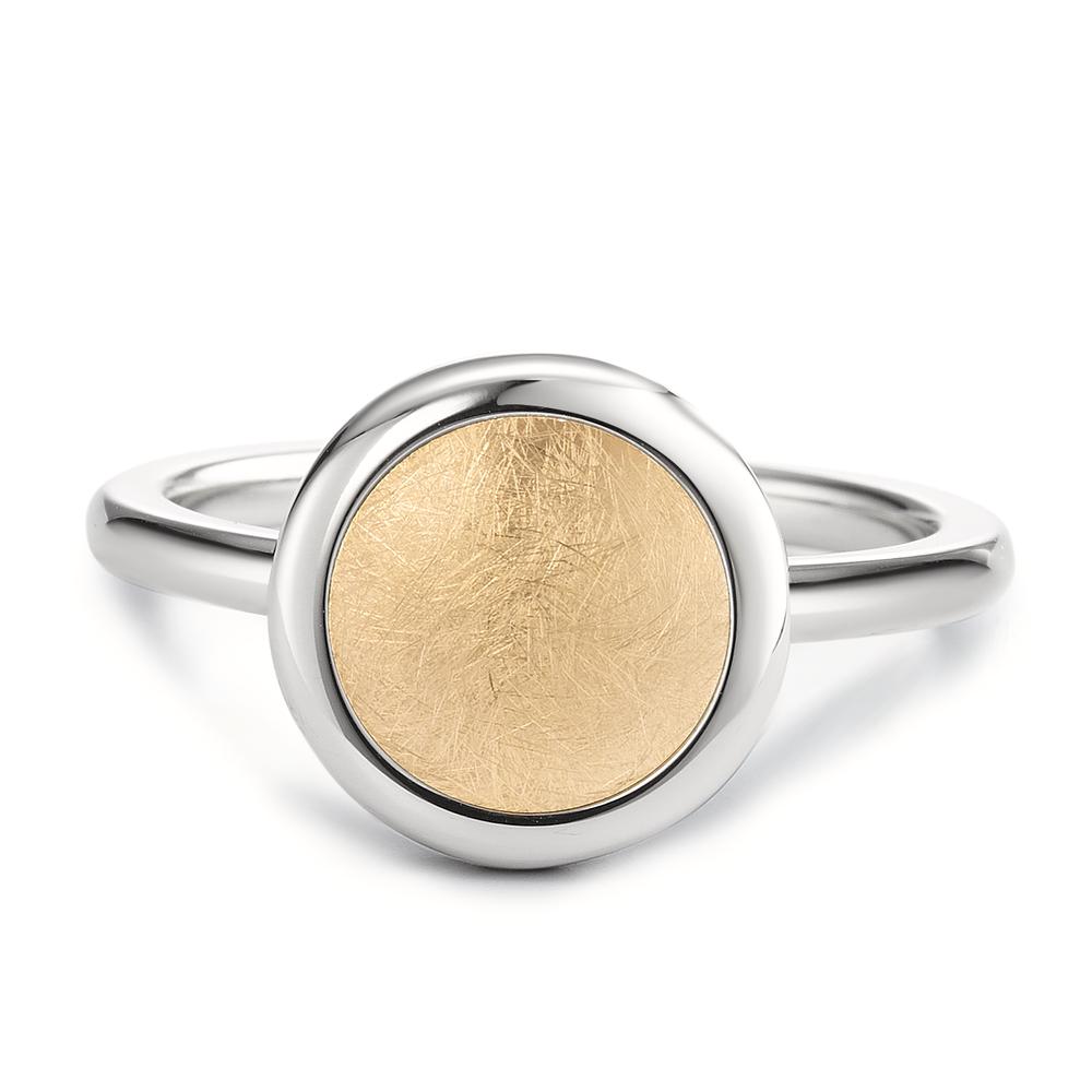 Ring Elyna Bicolor-Gold aus Edelstahl, Ø12mm