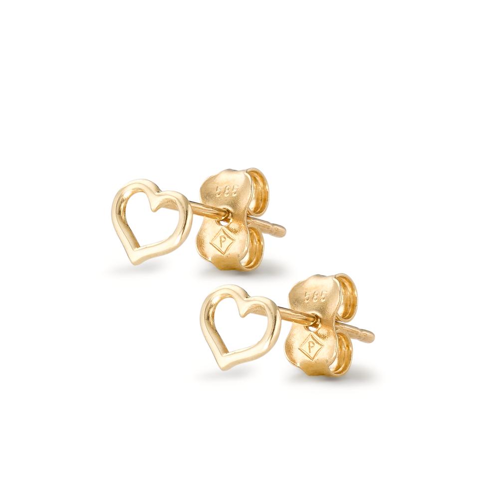 Clous d'oreilles Or jaune 14K