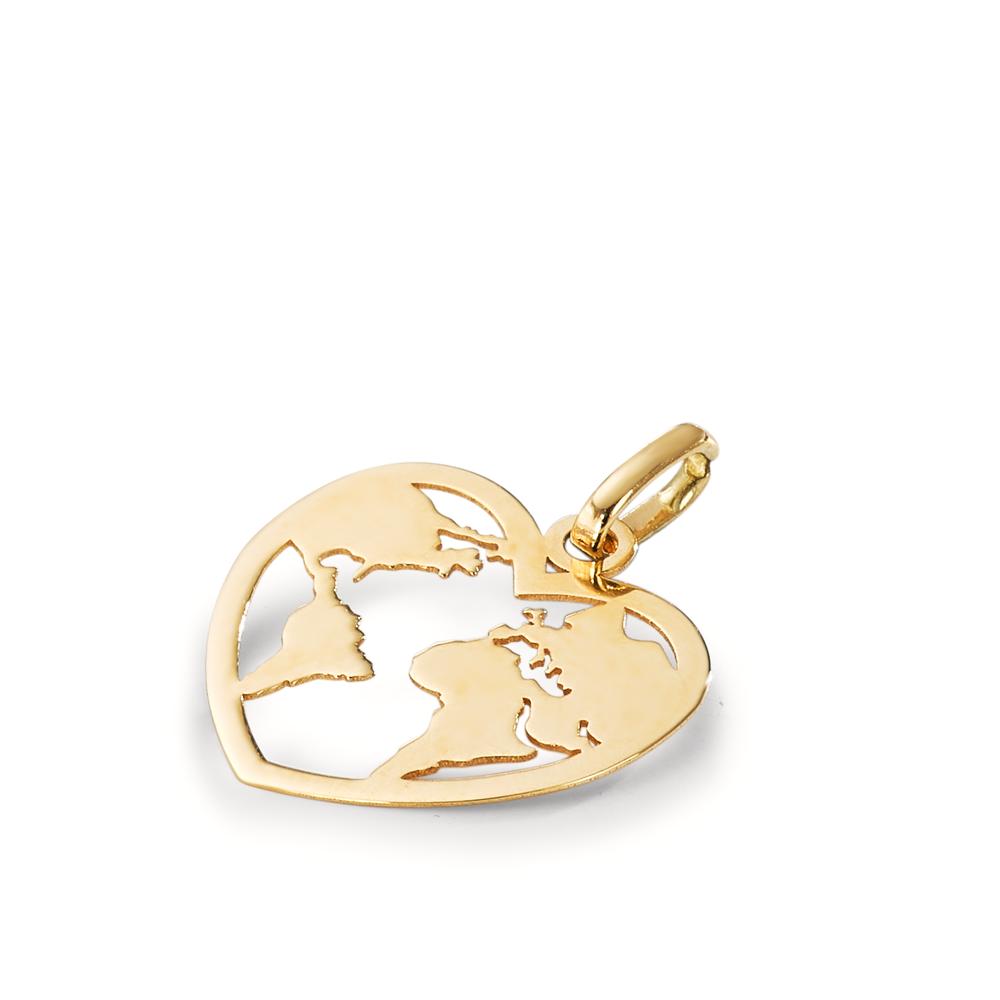 Pendentif Or jaune 14K Globe Ø14.5 mm