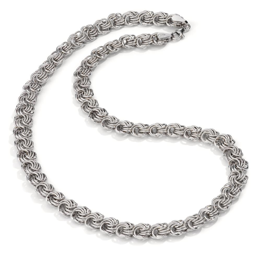 Collana Argento rodiato 42 cm