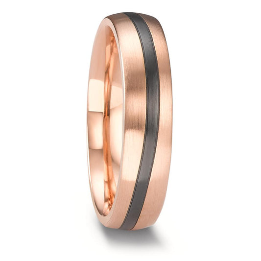 Partnerring 585/14 K Rosegold, Zirkonium