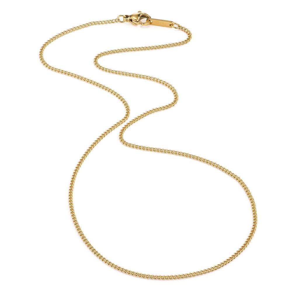 Essential Kette Gold aus Edelstahl poliert, 1.5mm-40cm