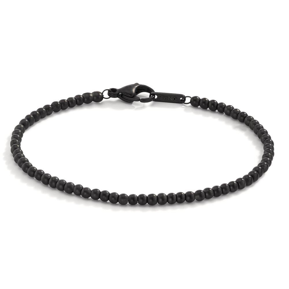 Bracelet Acier inoxydable noir PVD 19 cm Ø3 mm