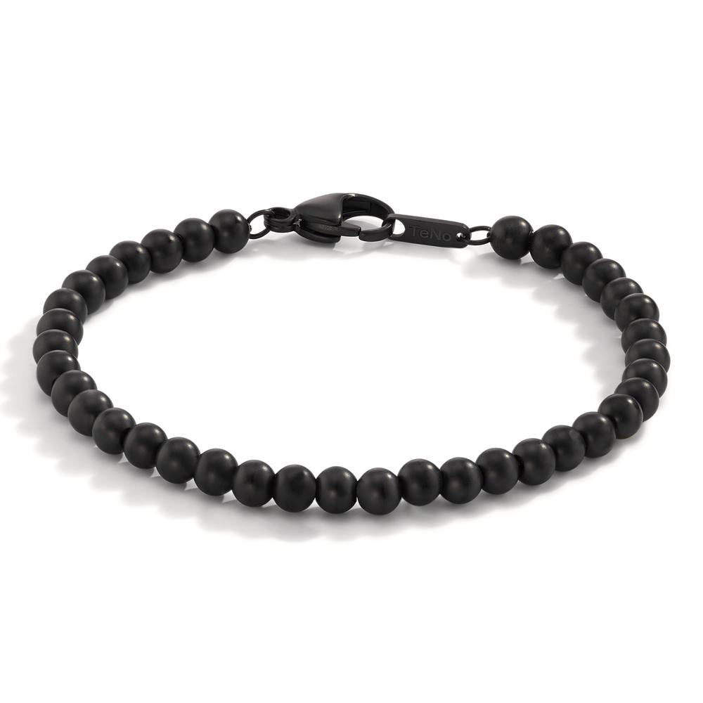 Bracciale Acciaio inossidabile nero rivestimento IP 21 cm Ø5 mm