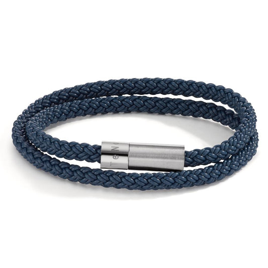 Bracciale Acciaio inossidabile, Gomma 19 cm