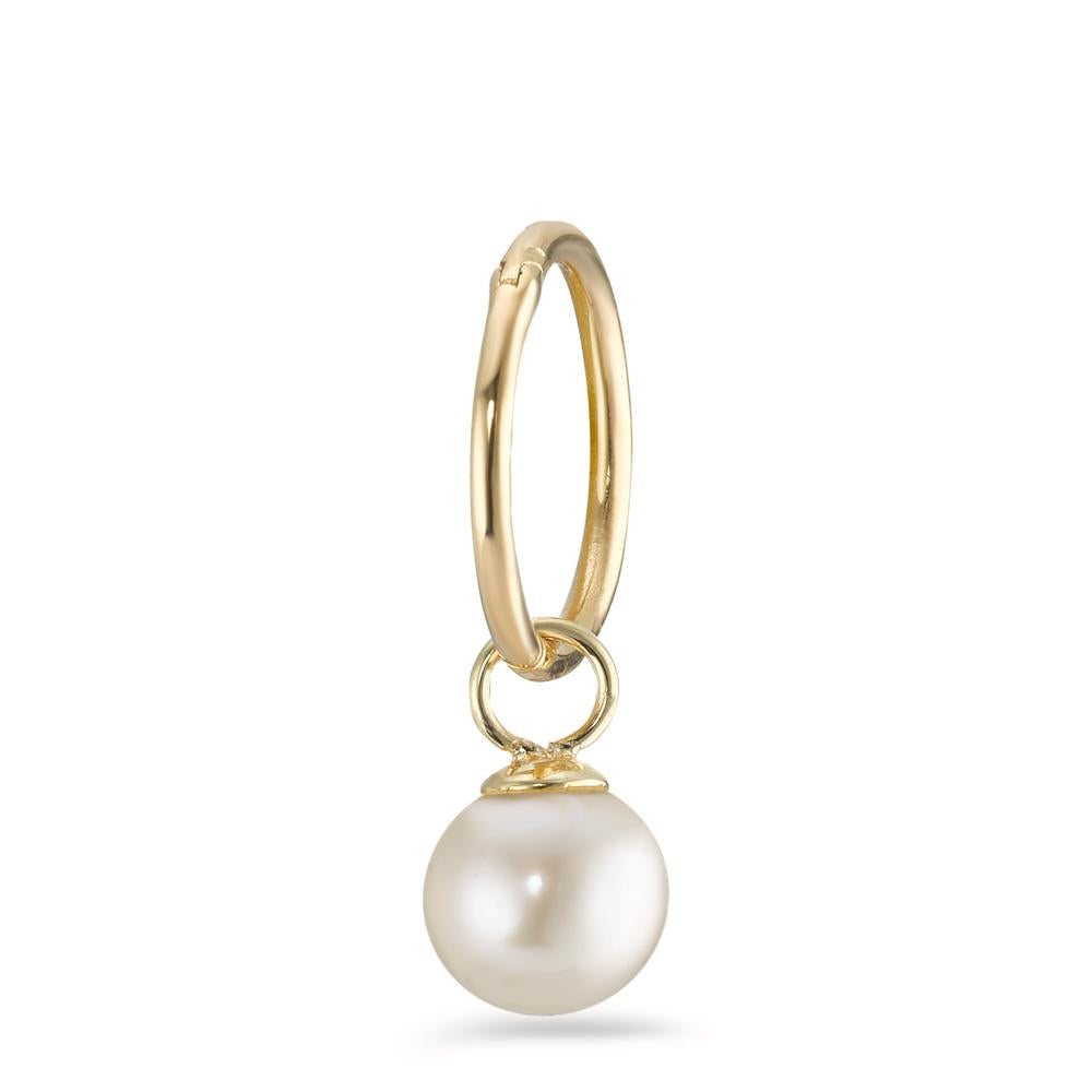 Charms Or jaune 18K perle d'eau douce