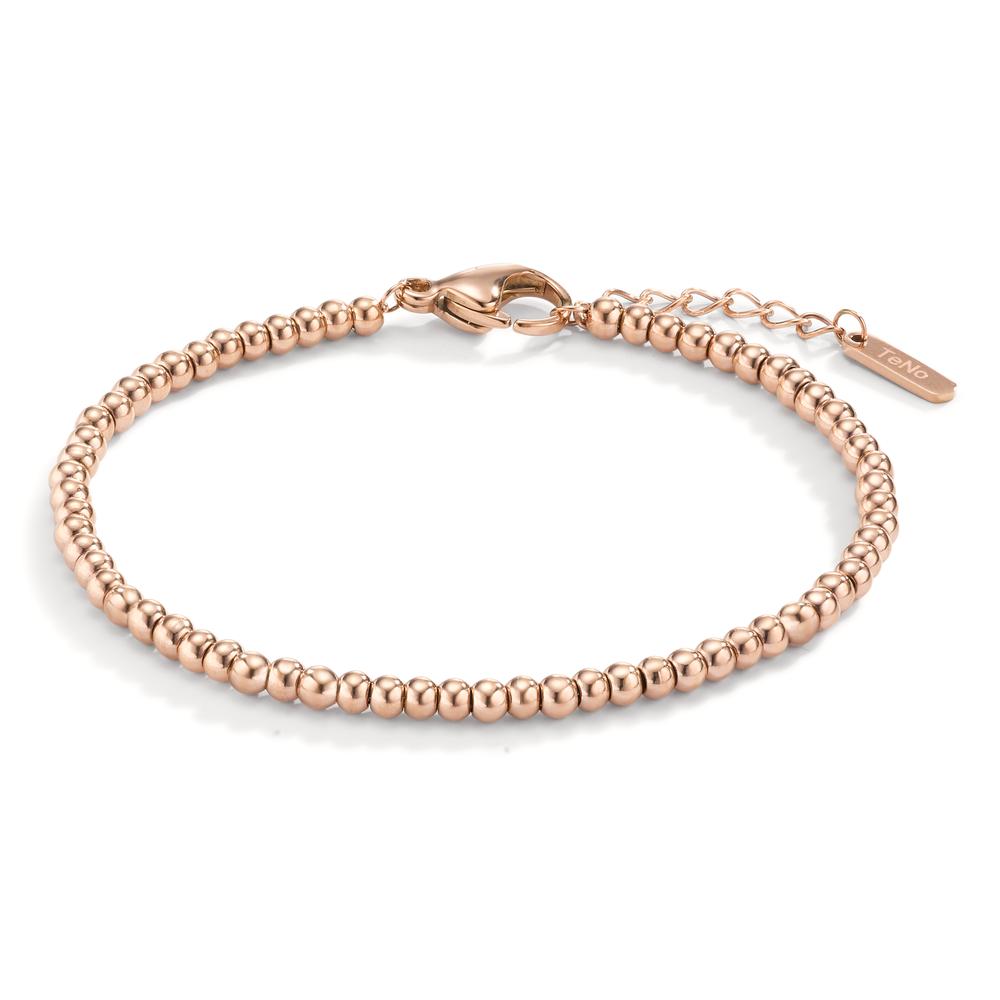 Bracelet Acier inoxydable rosé PVD 16.5-19 cm Ø3 mm