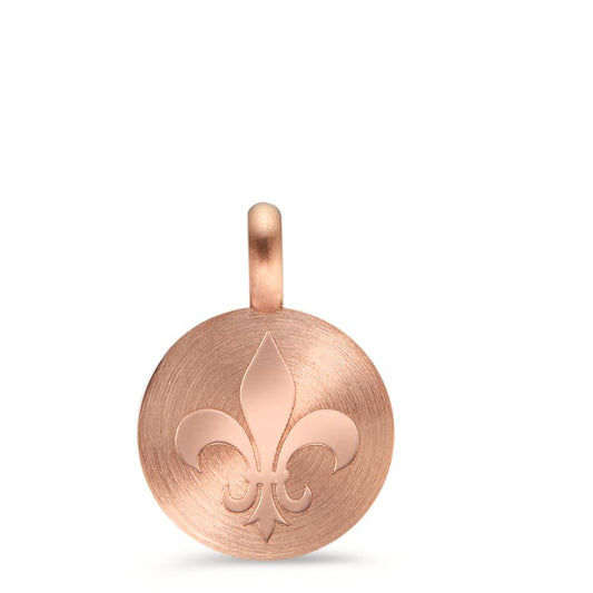 Pendentif Acier inoxydable rosé PVD Lys