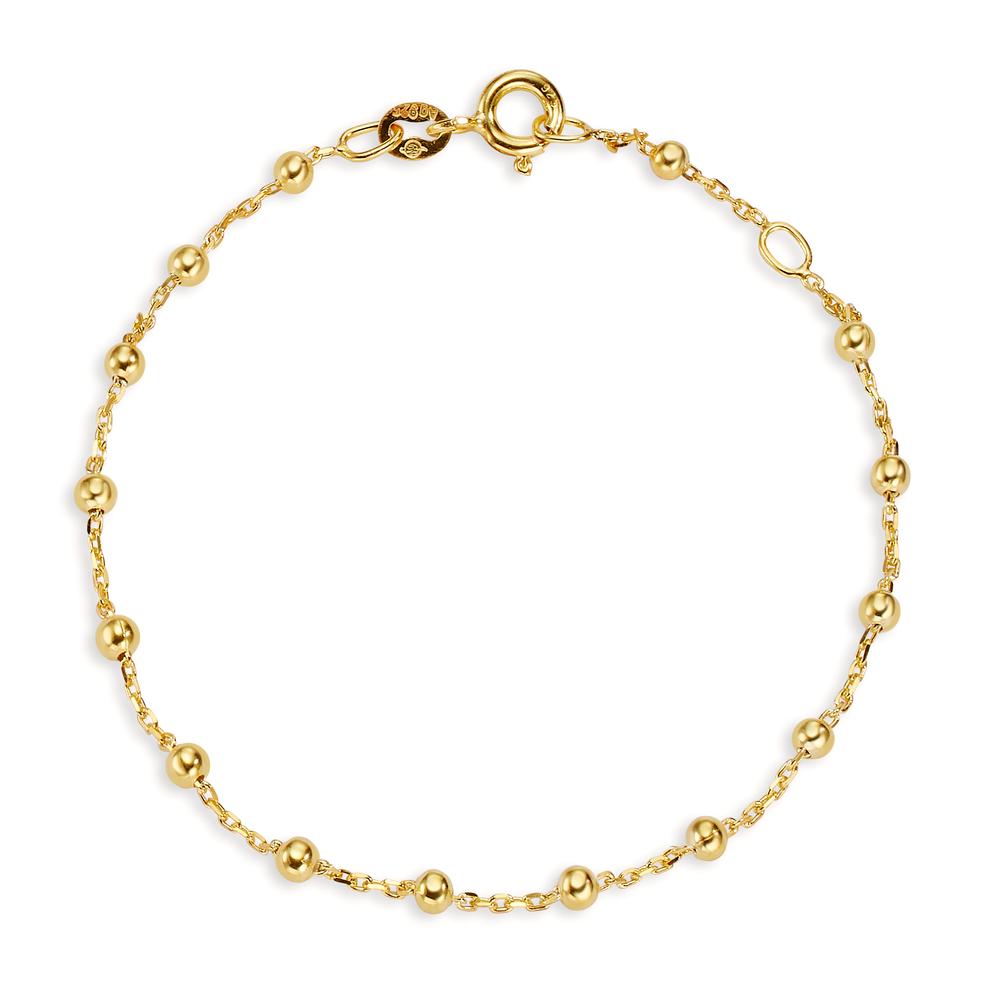 Bracciale Argento giallo dorato 16-18 cm