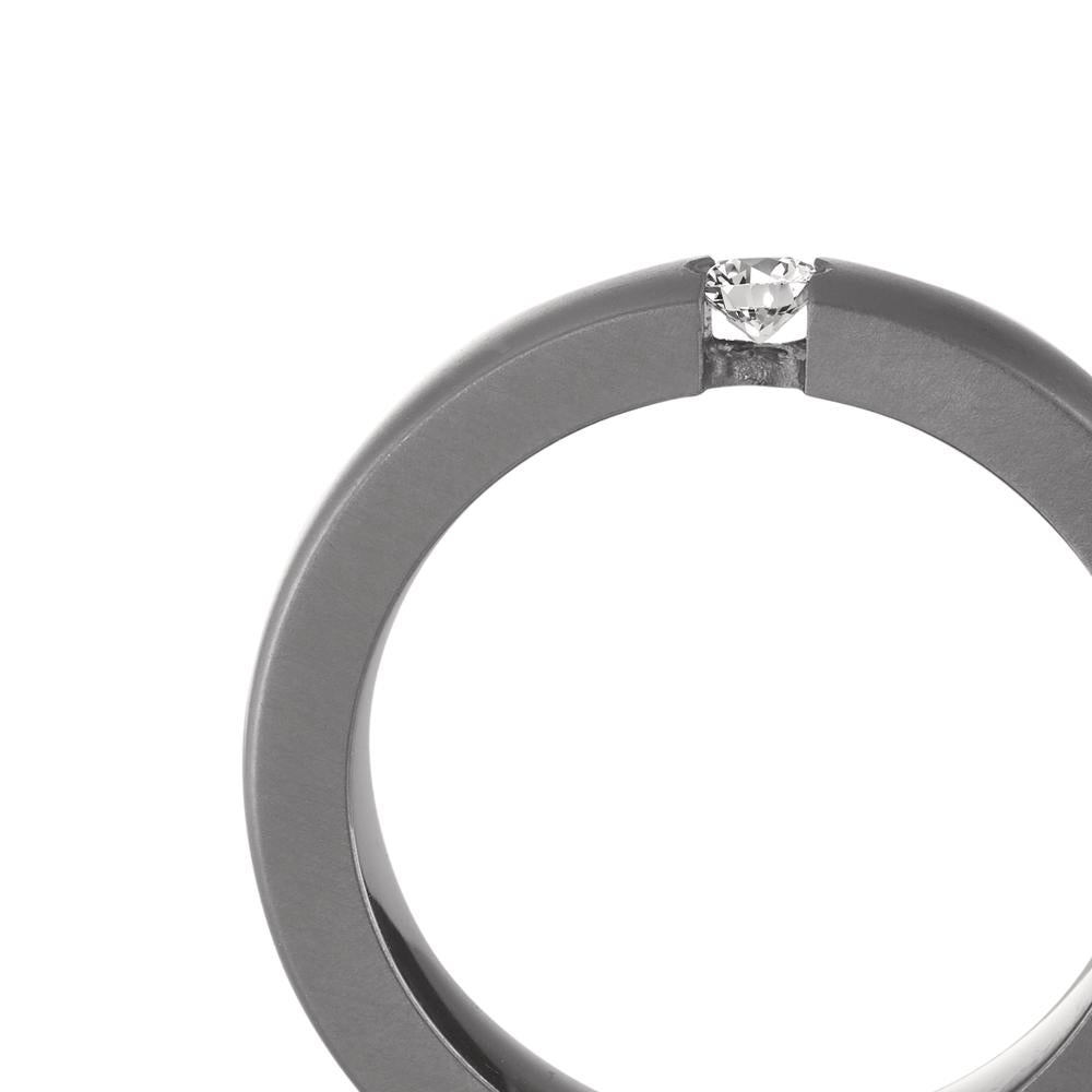 Anello del partner 999 Tantalio Diamante 0.08 ct, w-si